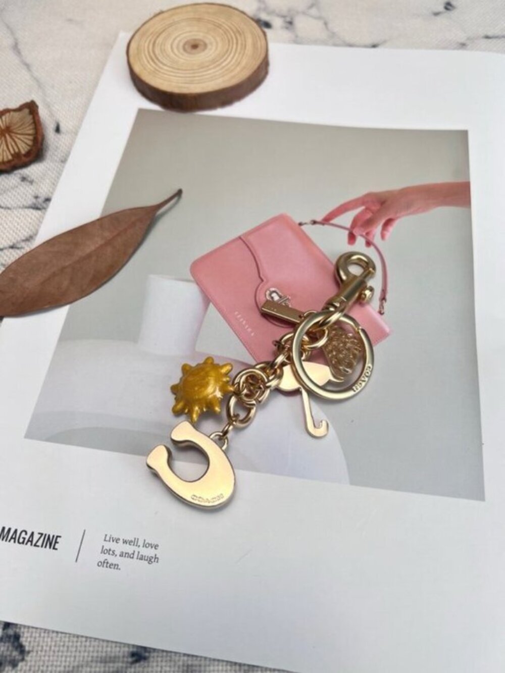 Rainbow Charm Keychain Bag Charm - Cloud, Sun and Umbrella - Picture 7 of 8